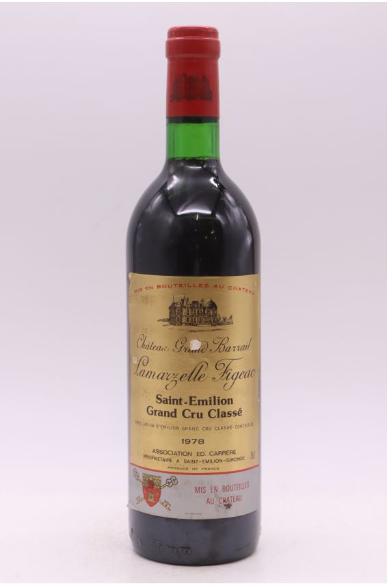 Grand Barrail Lamarzelle Figeac 1978