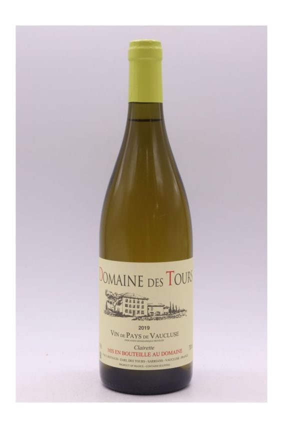 Domaine des Tours Clairette 2019