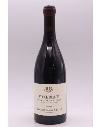 Henri Boillot Volnay 1er cru Les Caillerets 2018 OC