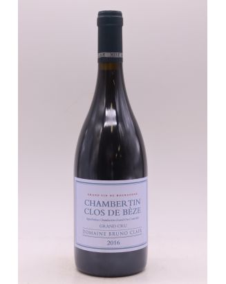Bruno Clair Chambertin Clos de Bèze 2016