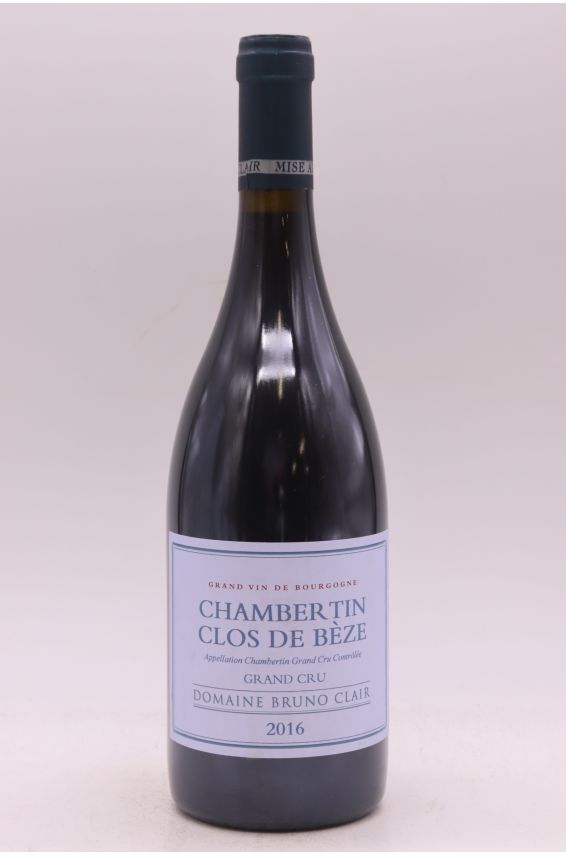 Bruno Clair Chambertin Clos de Bèze 2016