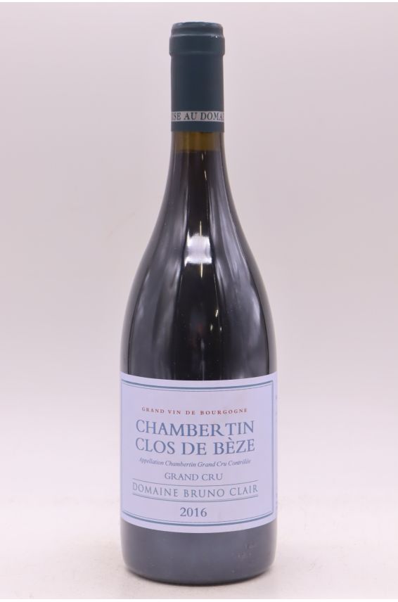 Bruno Clair Chambertin Clos de Bèze 2016