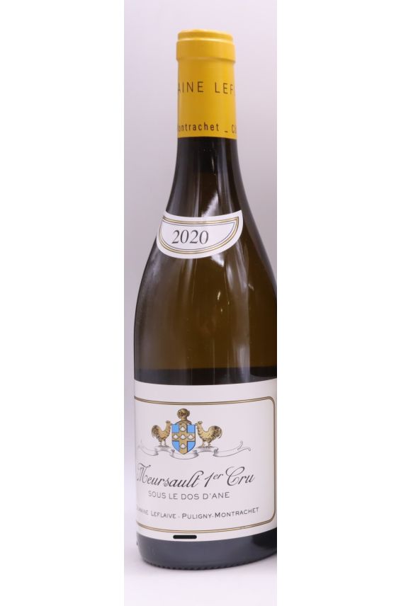 Domaine Leflaive Meursault 1er cru Sous le Dos d'Âne 2020