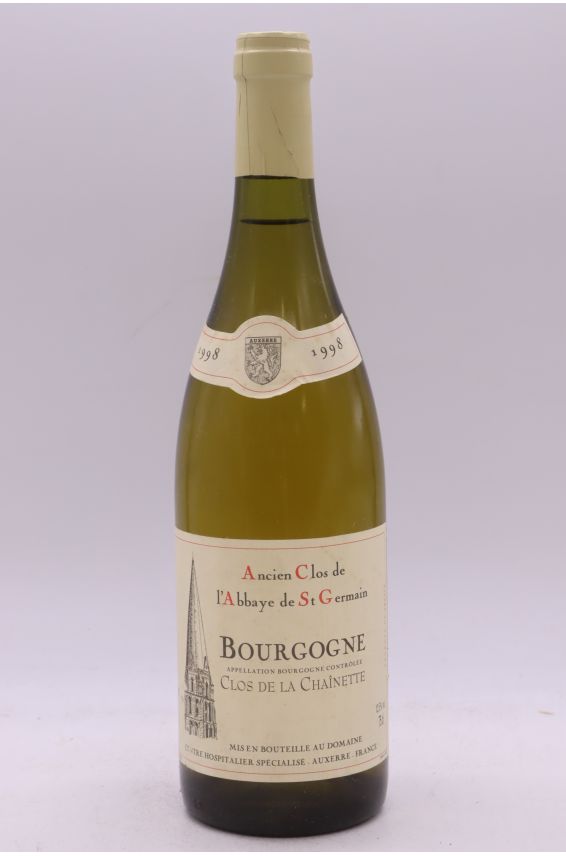 Ancien Clos de l'abbaye Saint Germain Bourgogne Clos de la Chainette 1998