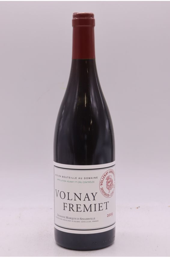 Marquis d'Angerville Volnay 1er cru Fremiets 2019