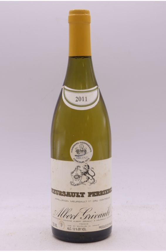 Albert Grivault Meursault 1er cru Clos des Perrières 2011