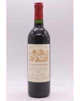 Beauséjour Duffau Lagarosse 2003