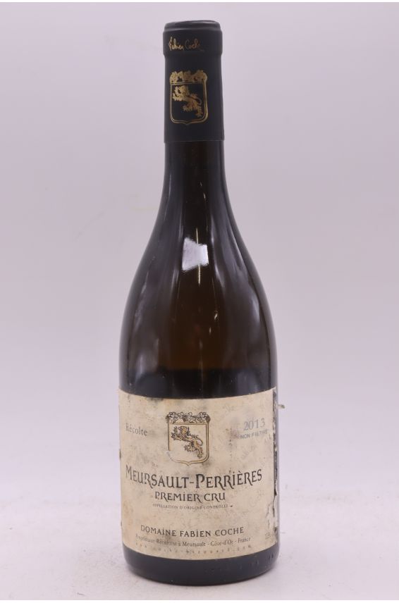 Fabien Coche Meursault 1er cru Perrières 2013- PROMO -5% !