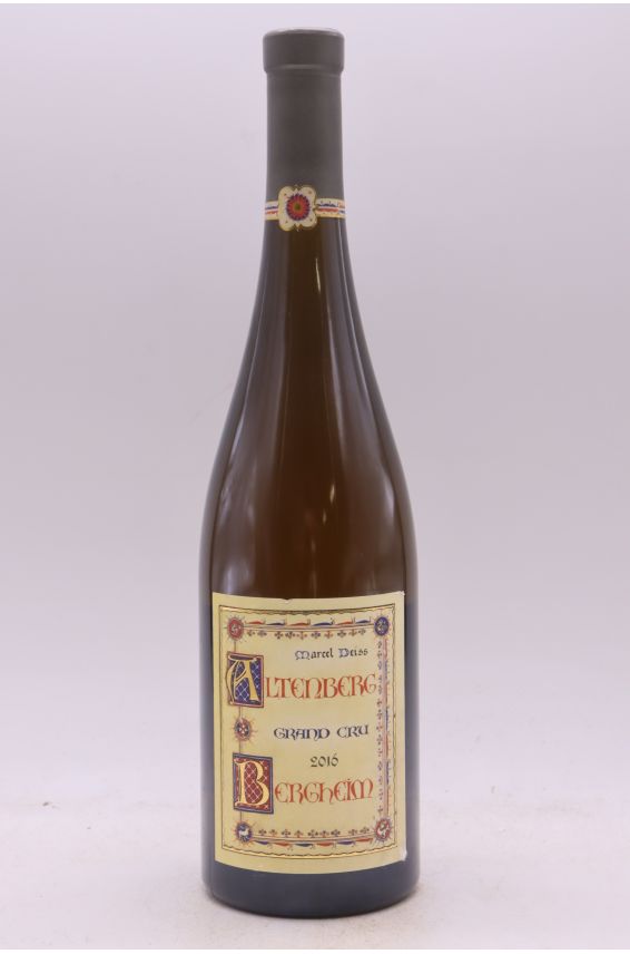 Marcel Deiss Alsace Grand cru Altenberg de Bergheim 2016