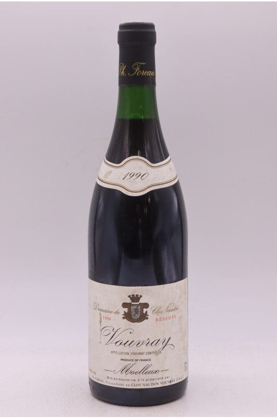 Foreau Vouvray Moelleux Réserve 1990