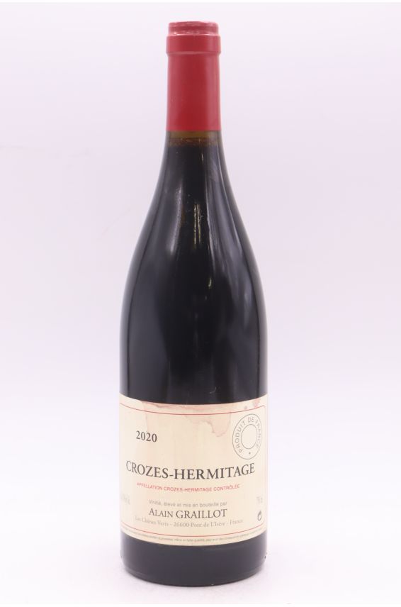 Alain Graillot Crozes Hermitage 2020 - PROMO -5% !