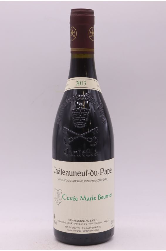 Henri Bonneau Châteauneuf du Pape Marie Beurrier 2013