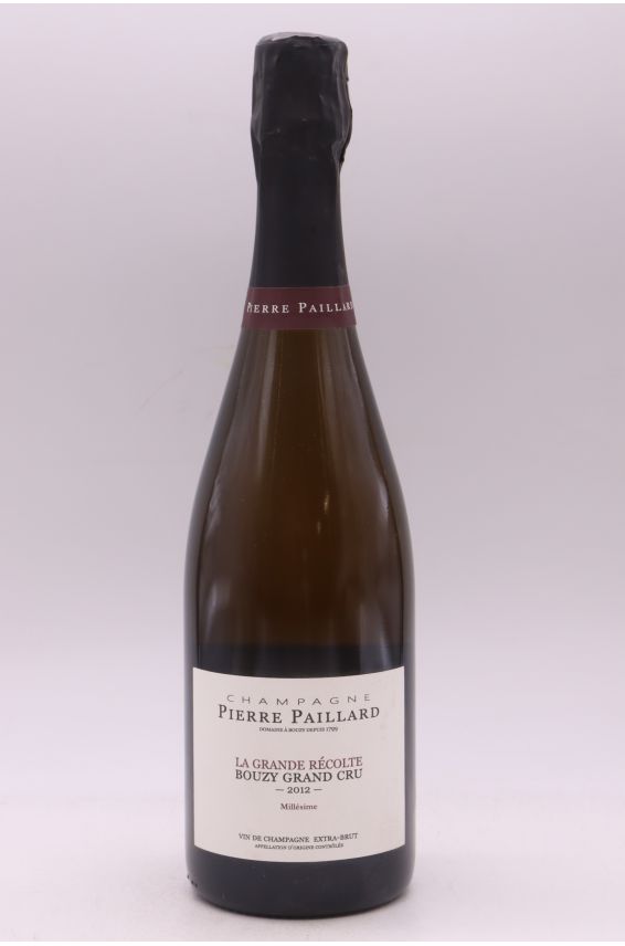 Pierre Paillard Bouzy Grand Cru La Grande Recolte Extra Brut 2012