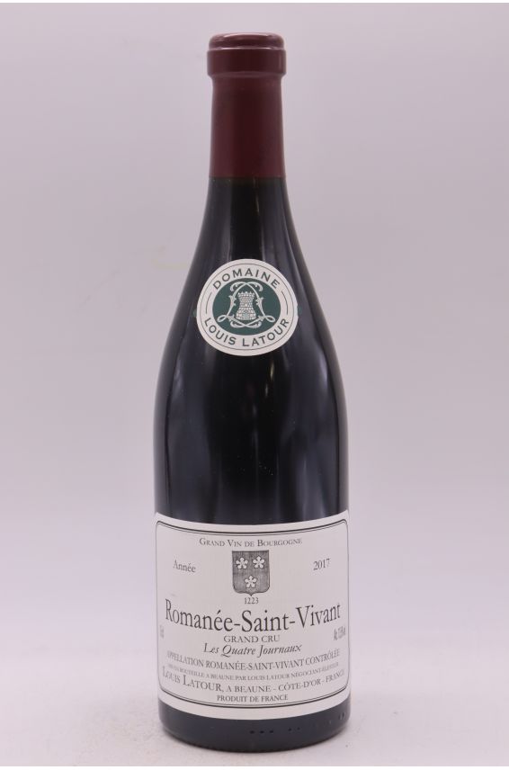 Louis Latour Romanée Saint Vivant Les Quatre Journaux 2017