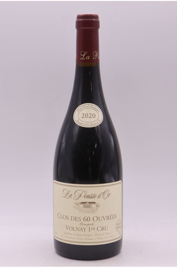 Domaine de la Pousse d'Or Volnay 1er Cru Clos des 60 Ouvrées 2020