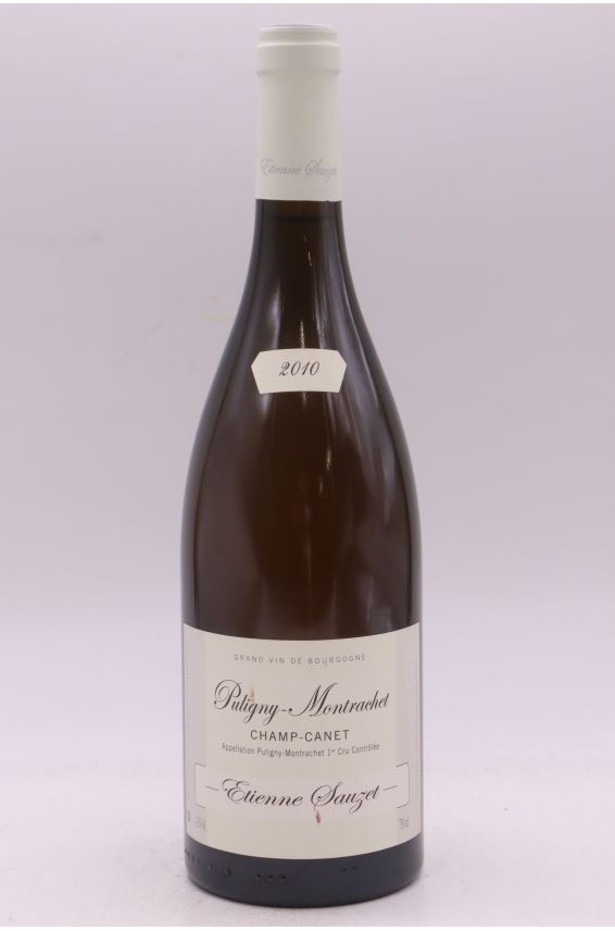 Etienne Sauzet Puligny Montrachet 1er cru Champ Canet 2010