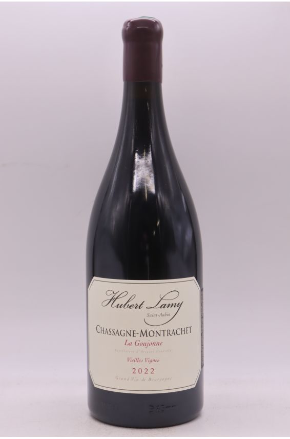 Hubert Lamy Chassagne Montrachet La Goujonne Vieilles Vignes 2022 Rouge Magnum