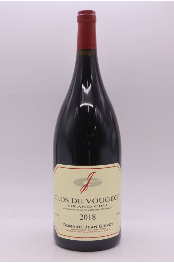 Jean Grivot Clos Vougeot 2018 Magnum