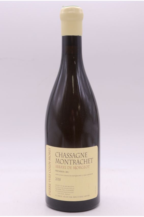 Pierre Yves Colin Morey Chassagne Montrachet 1er cru Abbaye de Morgeot 2018