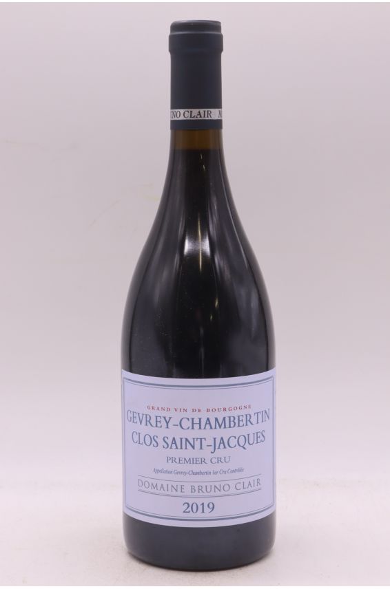 Bruno Clair Gevrey Chambertin 1er cru Clos Saint Jacques 2019