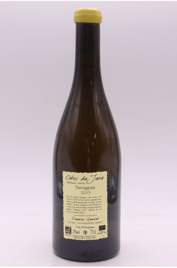 Jean François Ganevat Côtes du Jura Chardonnay Chalasses Marnes Bleues 2013