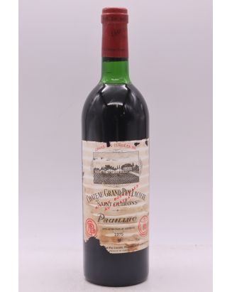 Grand Puy Lacoste 1975 -10% DISCOUNT !