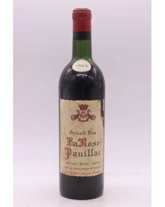 La Rose Pauillac 1957 -10% DISCOUNT !