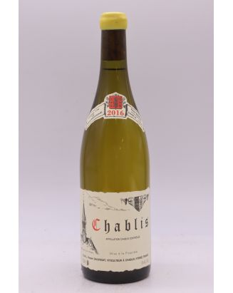 Vincent Dauvissat Chablis 2016