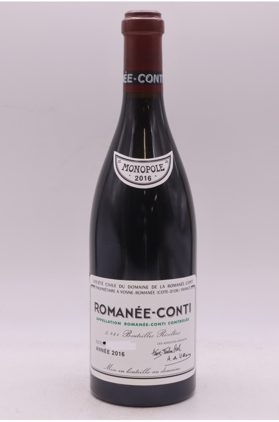 Romanée Conti 2016