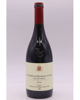 Groffier Chambolle Musigny 1er cru Les Sentiers 2016