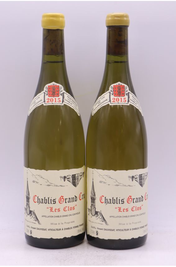 Vincent Dauvissat Chablis Grand cru Les Clos 2015