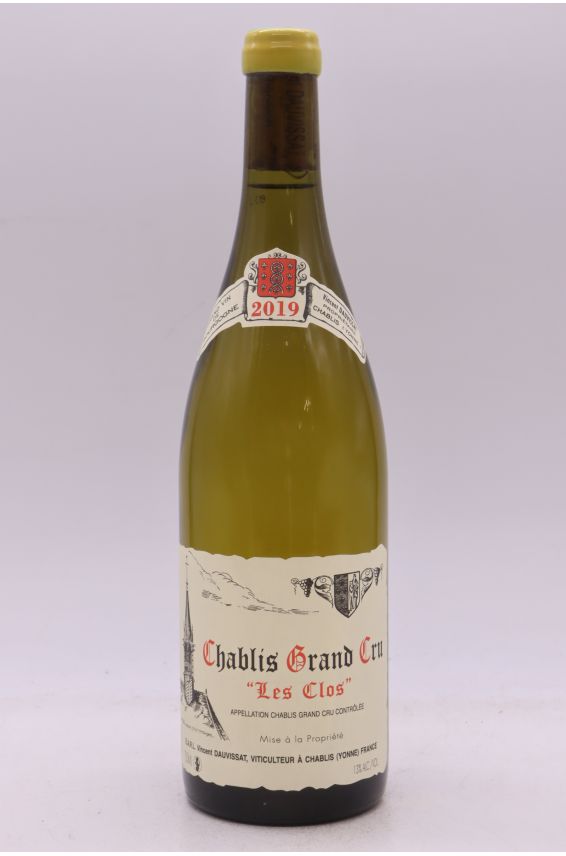 Vincent Dauvissat Chablis Grand cru Les Clos 2019