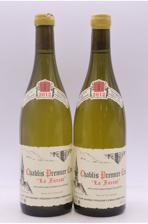 Vincent Dauvissat Chablis 1er cru Forest 2012