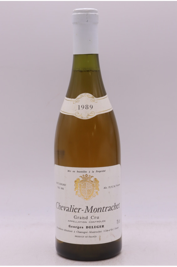 Georges Deleger Chevalier Montrachet 1989