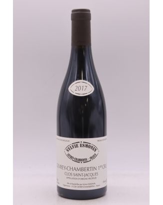 Sylvie Esmonin Gevrey Chambertin 1er cru Clos Saint Jacques 2017