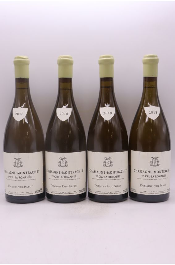 Paul Pillot Chassagne Montrachet 1er cru La Romanée 2018