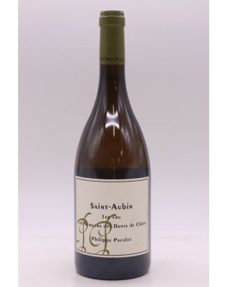 Philippe Pacalet Saint Aubin 1er cru Les Murgers des dents de chien 2020