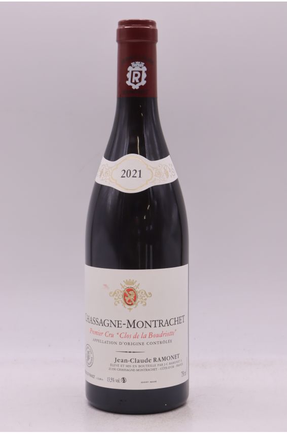 Ramonet Chassagne Montrachet 1er cru Clos de la Boudriotte 2021 rouge