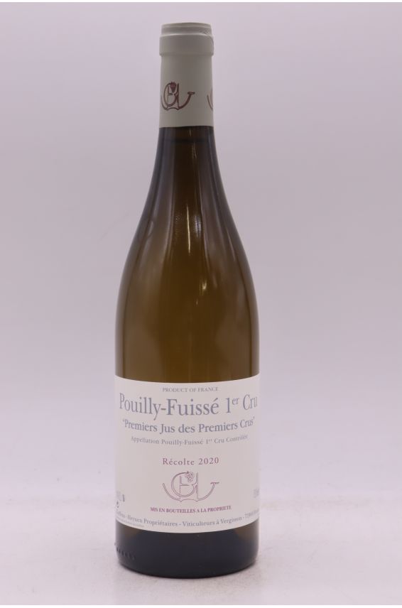 Guffens Heynen Pouilly Fuissé 1er cru Premiers Jus des Premiers Crus 2020