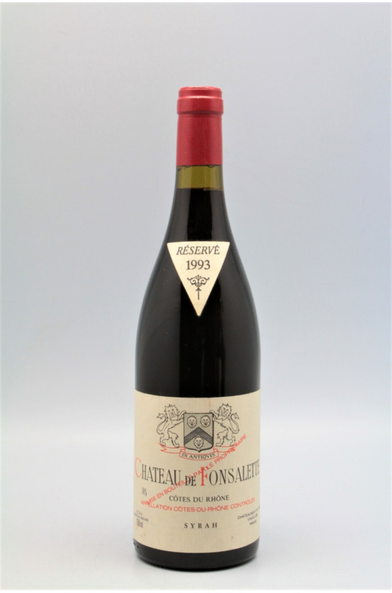 Fonsalette Syrah 1993