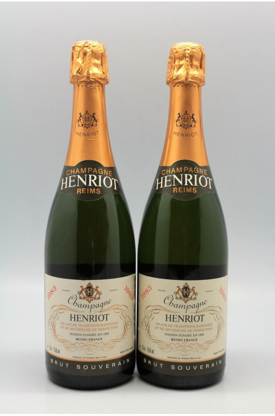 Henriot Brut Souverain 1983