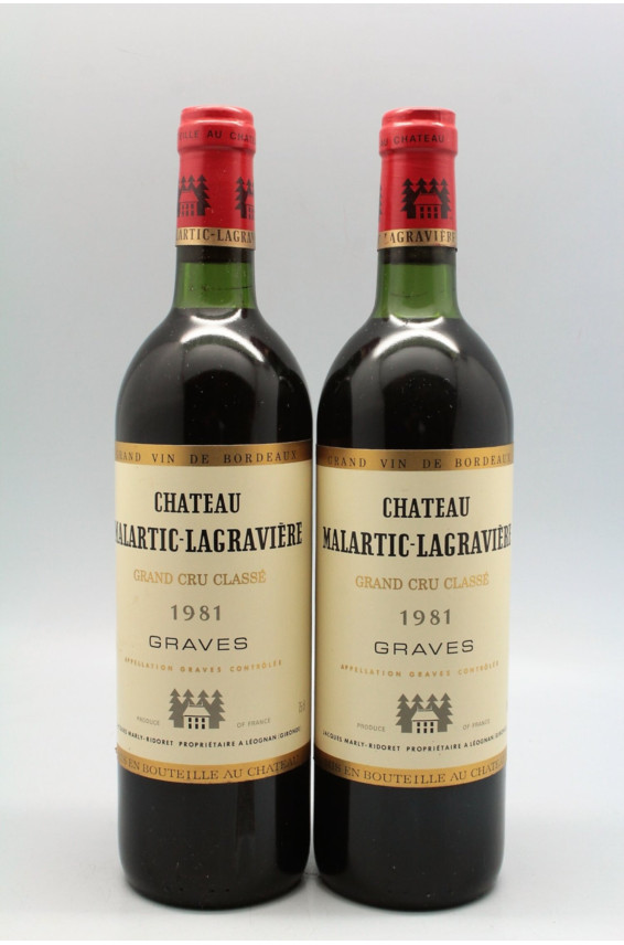 Malartic Lagravière 1981 - PROMO -5% !