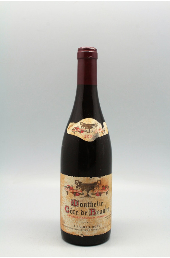 Coche Dury Monthélie Côte de Beaune 2005 rouge