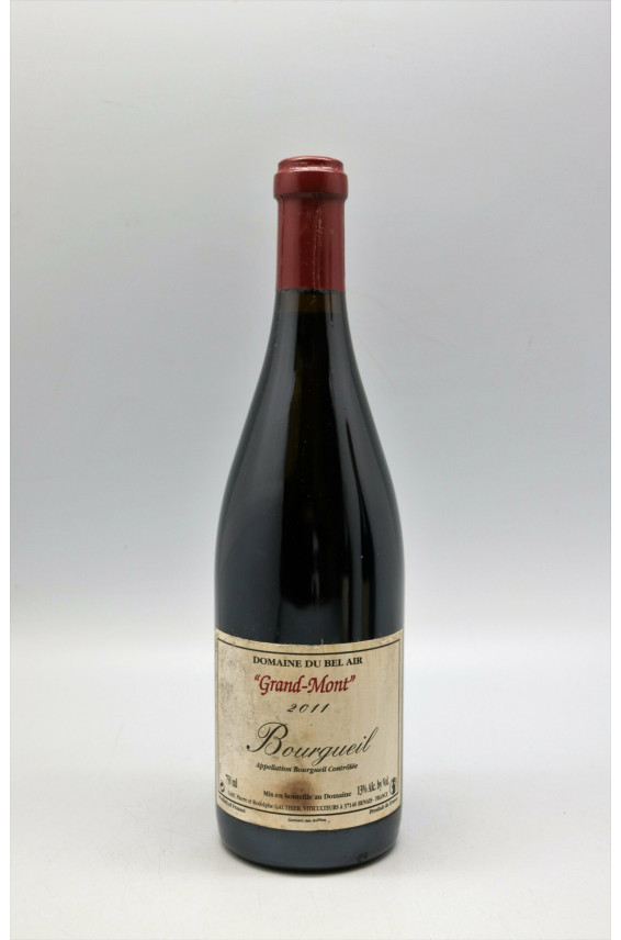 Bel Air Bourgueil Grand Mont 2011 -5% DISCOUNT !