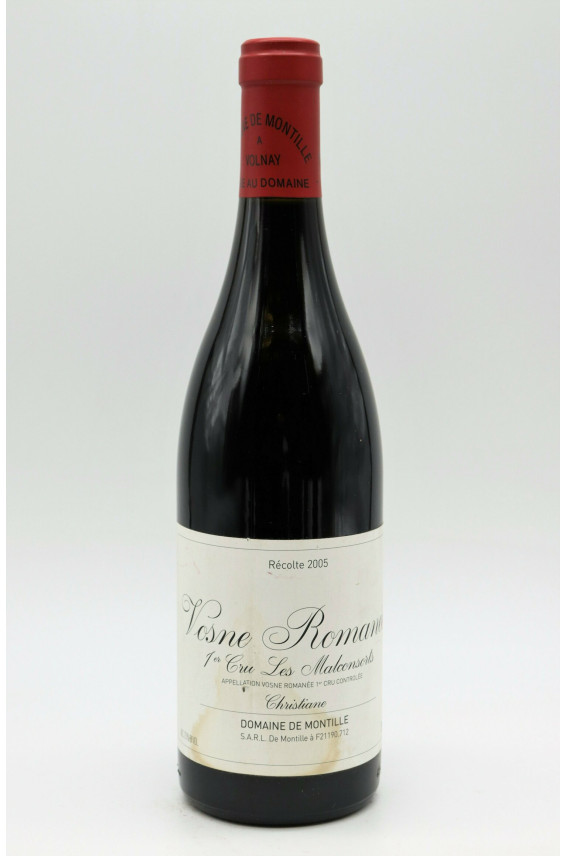 De Montille Vosne Romanée 1er cru Aux Malconsorts Cuvée Christiane 2005