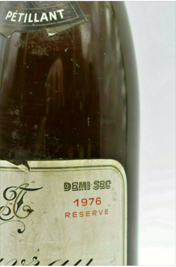 Foreau Vouvray Pétillant Réserve Demi Sec 1976