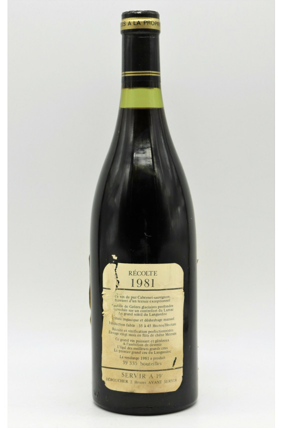 Mas de Daumas Gassac 1981 - PROMO -10% !