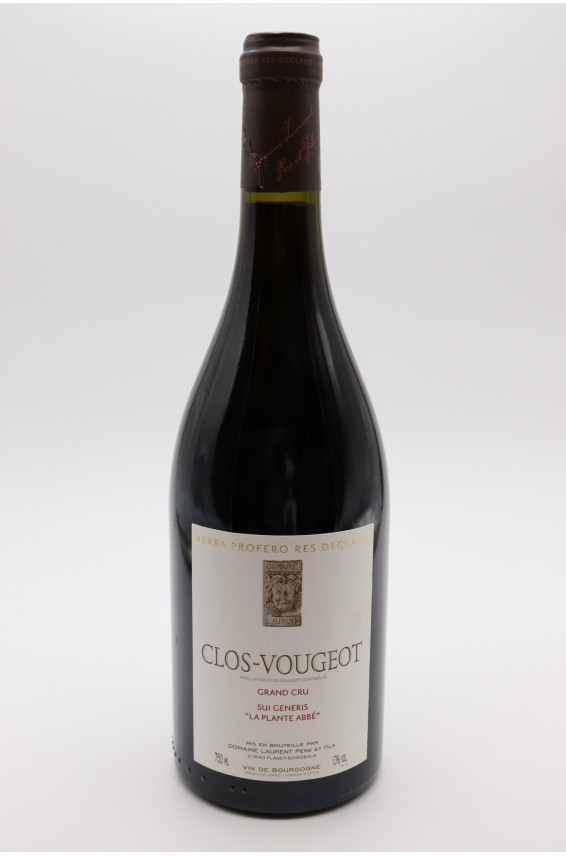 Dominique Laurent Clos Vougeot Sui Generis La Plante l'Abbé Vieilles Vignes 2017