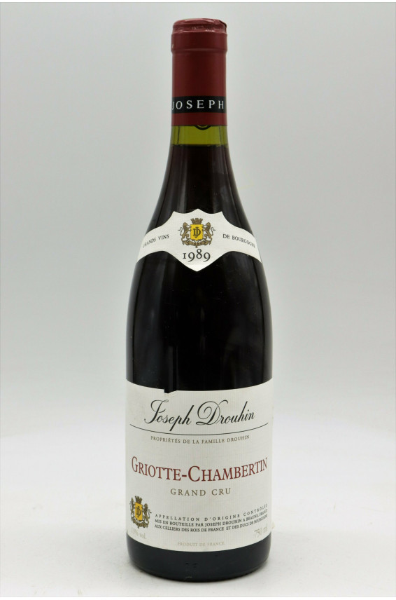 Joseph Drouhin Griotte Chambertin 1989