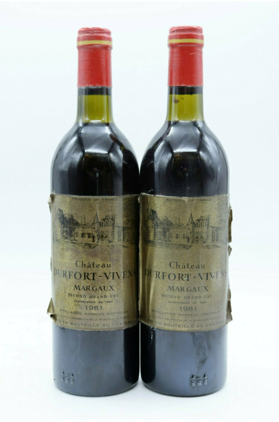 Durfort Vivens 1981 - PROMO -10% !